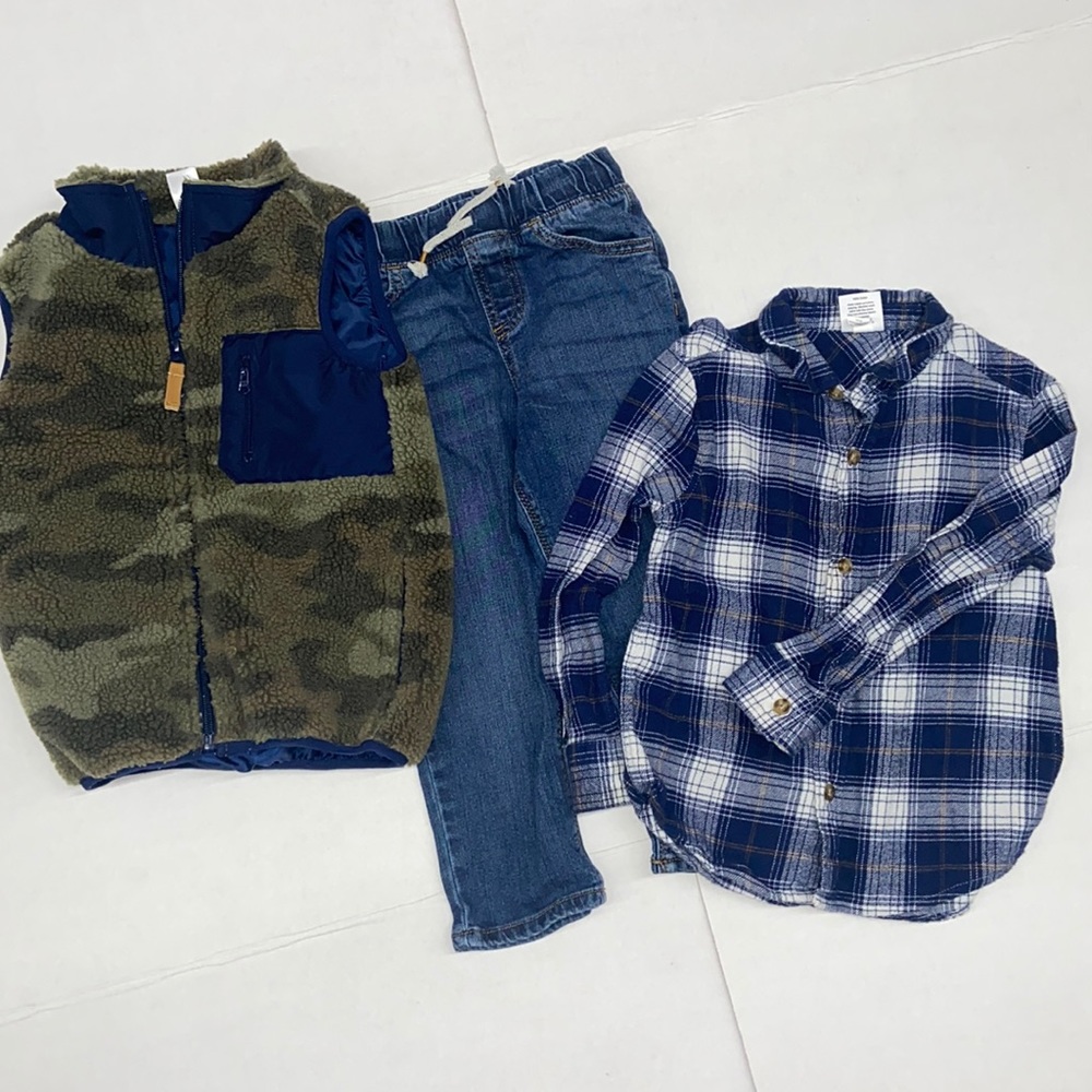 Little boys jumping beans brand clothes, 3T, 4T